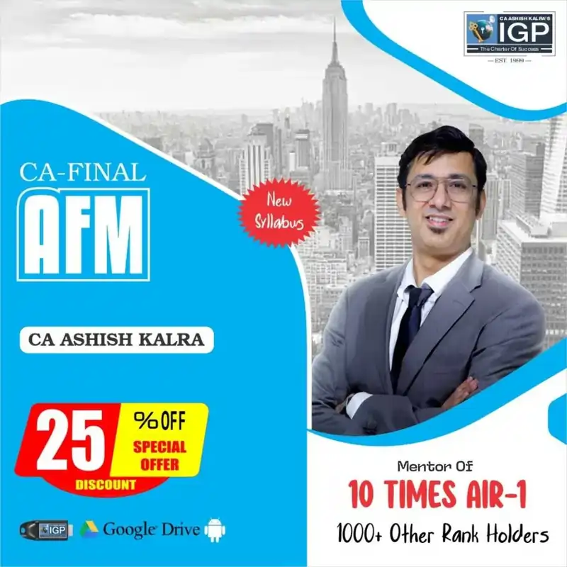 CA Final AFM Online